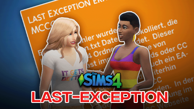 Sims 4 Last Exception