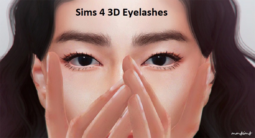 Sims 4 3d Eyelashes | CC - Download  Updated 