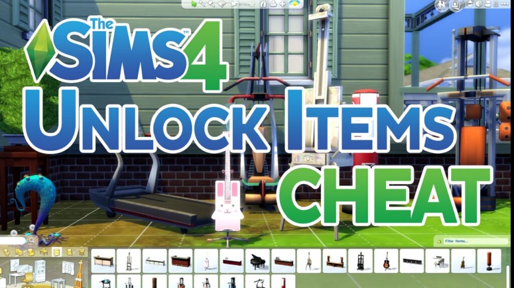 Sims 4 Unlock All Items Cheat