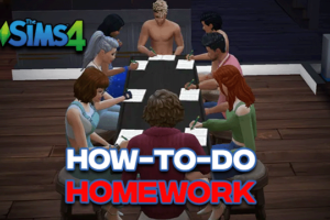 Sims 4 How to do Homework