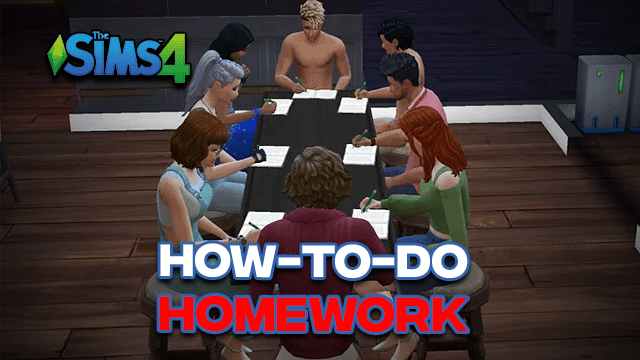 Sims 4 How to do Homework