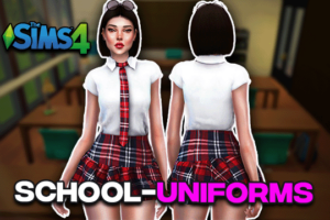 Sims 4 School Uniforms