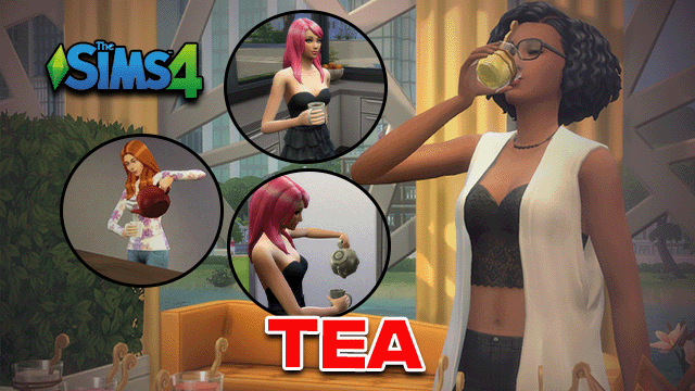 Sims 4 Tea