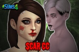 Sims 4 Scars CC