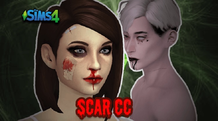 Sims 4 Scars CC