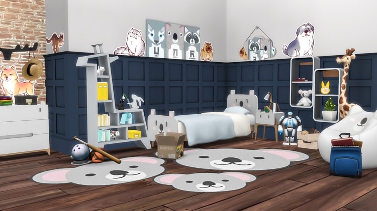 Roarsome kids’ bedroom