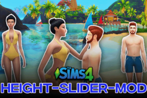 Sims 4 Height Slider Mod