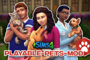 Sims 4 Playable Pets Mod