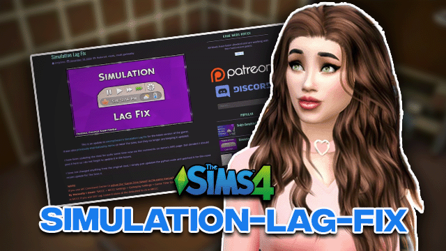 Sims 4 Simulation Lag Fix