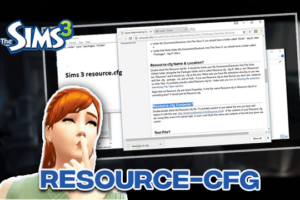 Sims 3 Resource.cfg