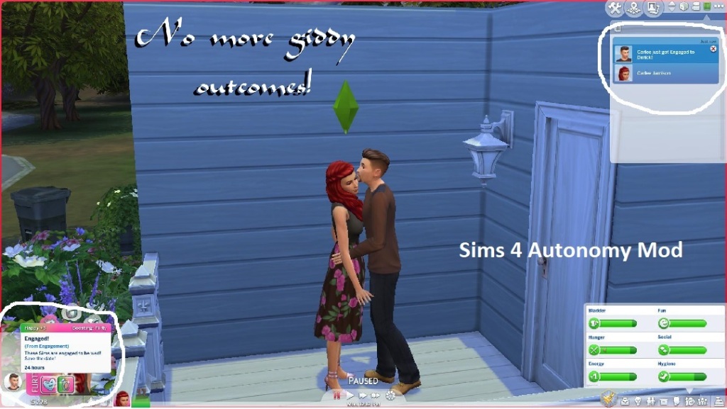 Sims 4 Autonomy Mod | Better & Npc 