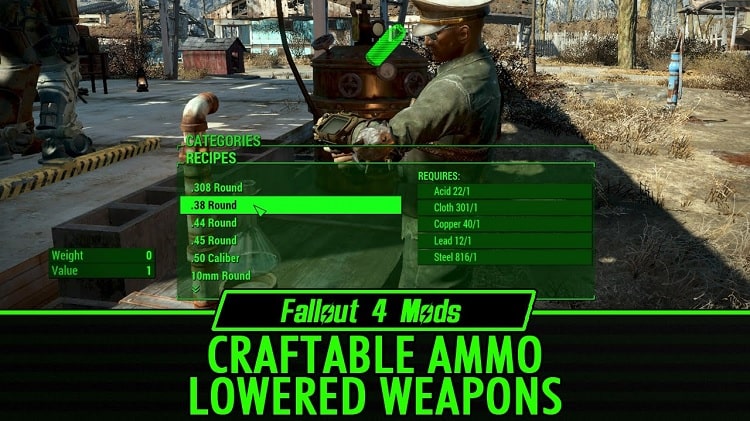 FALLOUT 4 AMMO CRAFTING