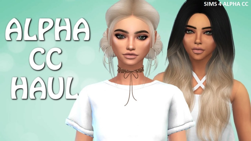 Sims 4 Alpha CC |