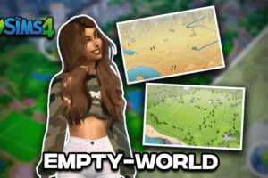 Sims 4 Empty World & Blank