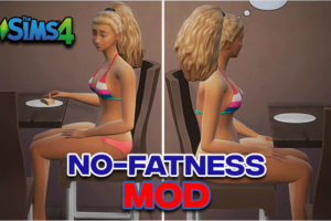 Sims 4 No Fatness Mod