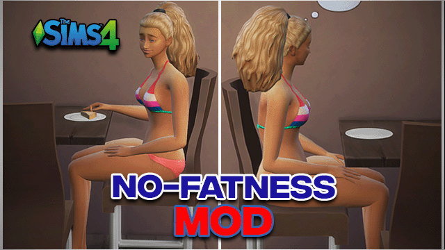 Sims 4 No Fatness Mod