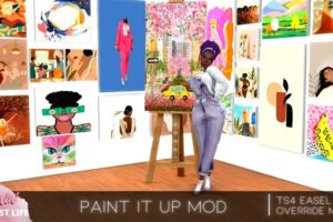 Sims 4 Painting Mod & CC