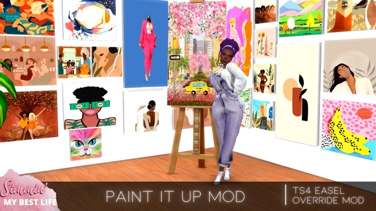 Sims 4 Painting Mod & CC