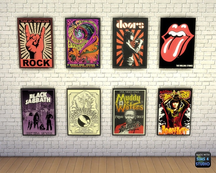 Rock posters