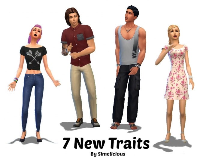 7 New traits teen pack