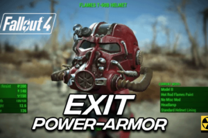 How To Exit Power Armor Fallout 4