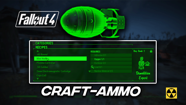 How to Make Ammo in Fallout 4