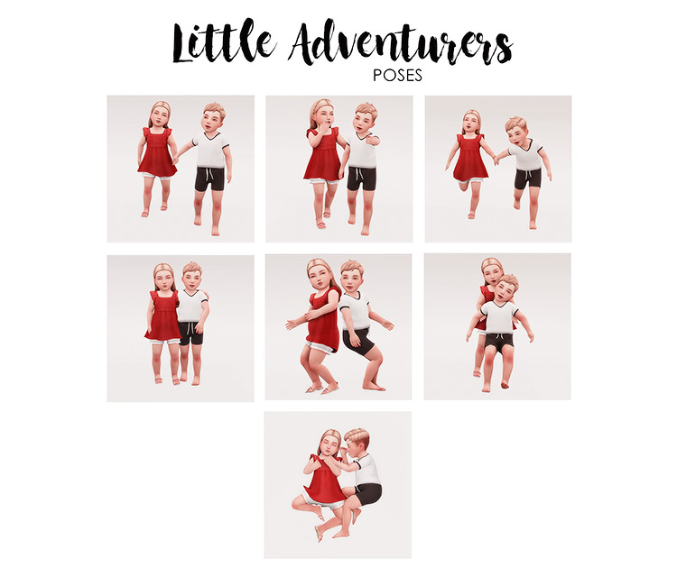 Little adventurerspose