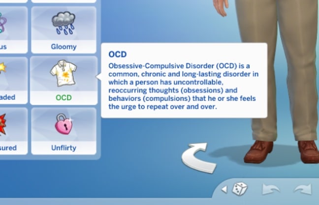 Ocd trait