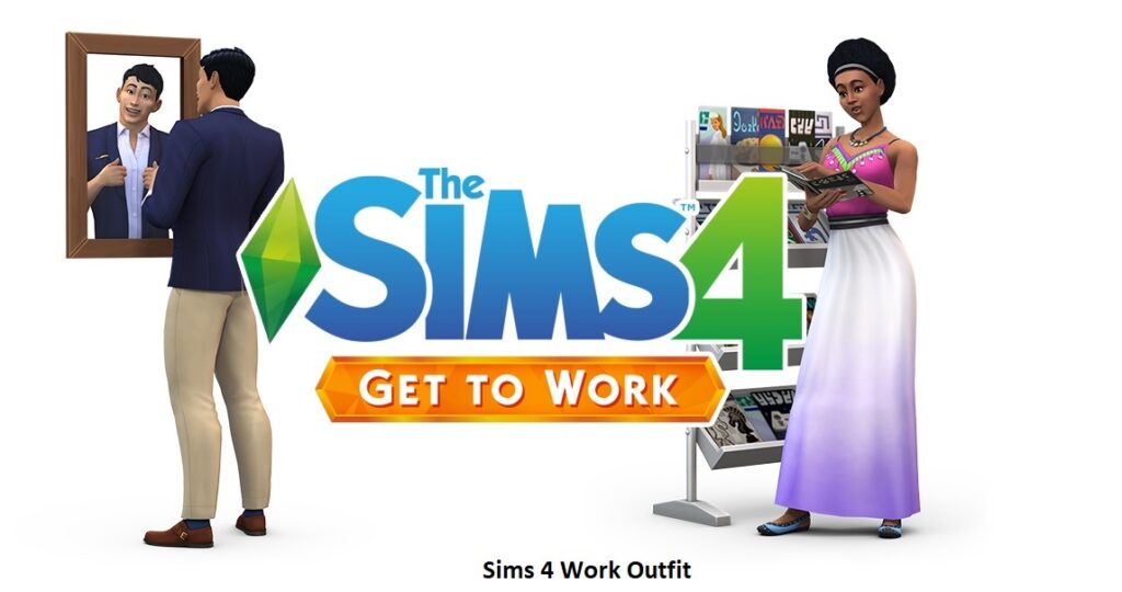 Sims 4 Work Outfit & Edit Career Outfit 