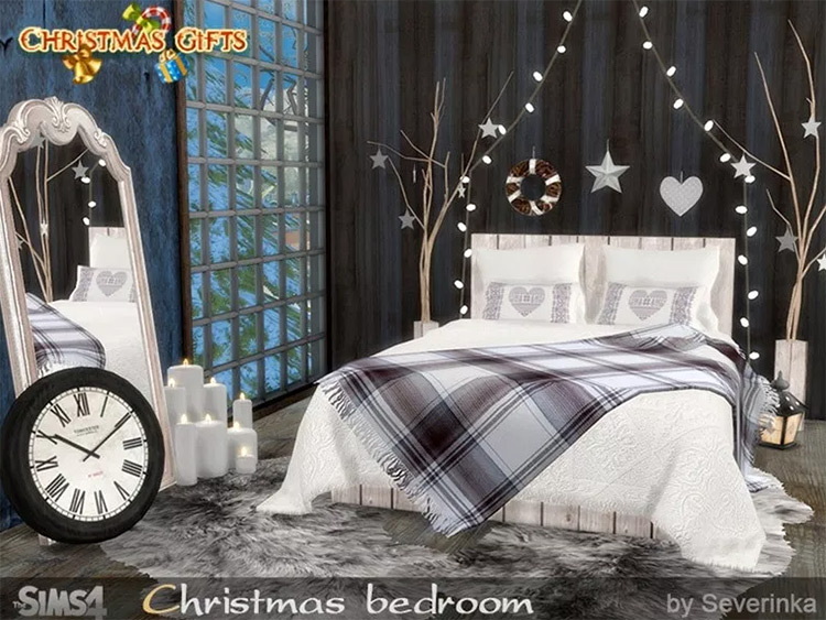 Christmas bedroom cc mod