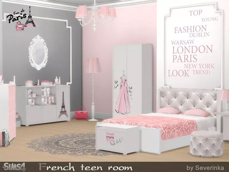 French teen room cc