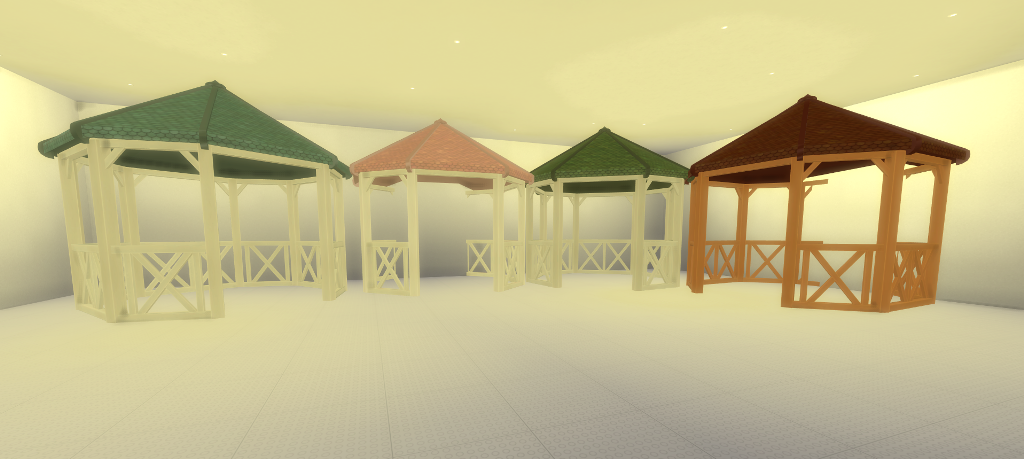 Pavilion for the garden cc mod