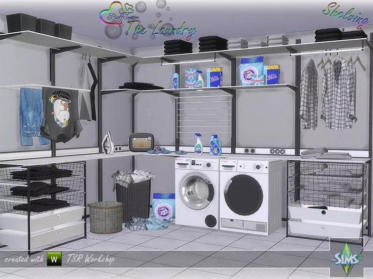 The laundry sims 4 cc