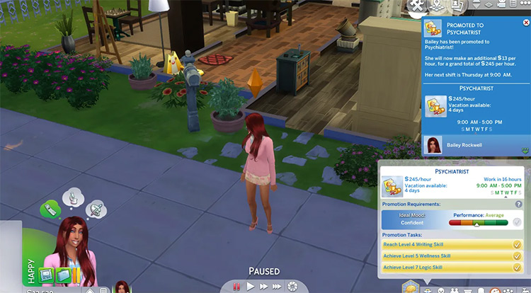 Psychologist mod sims 4