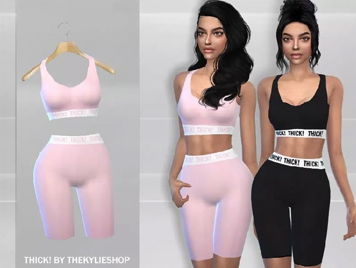 Athletic outfit by kylie shop