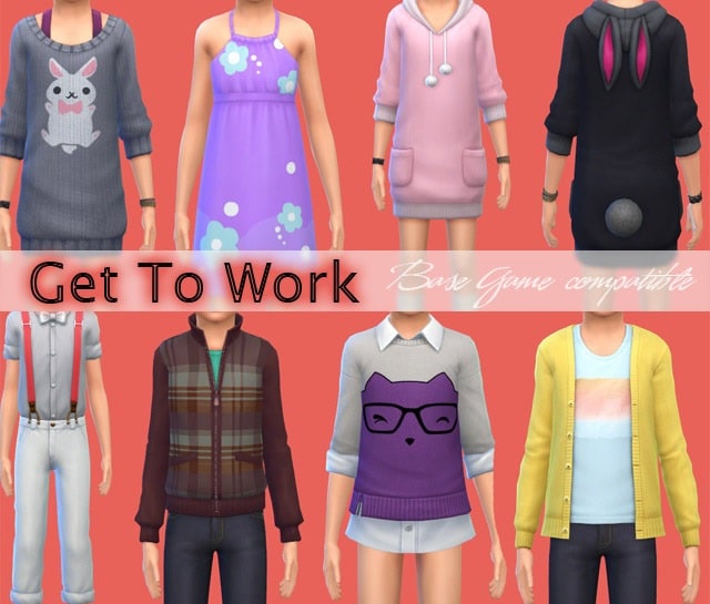 Get to work children's apparel