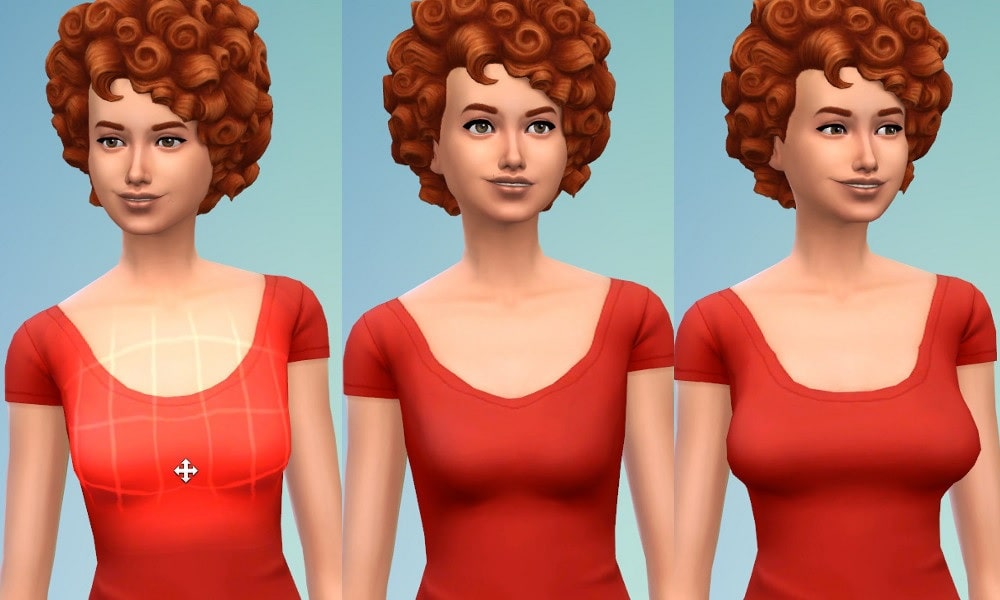 Breasts sims 3