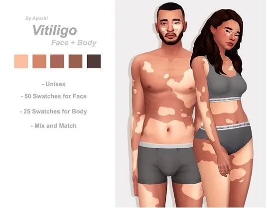 Ayoshi Vitiligo Mod