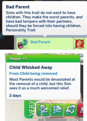 Bad Parent Trait