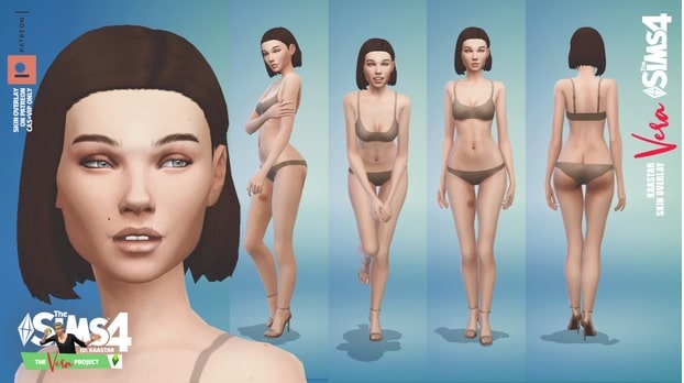 Female Skin Overlay