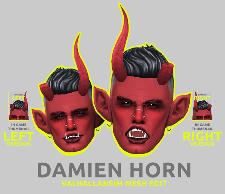 Horns Pack Vallahallansim Mesh