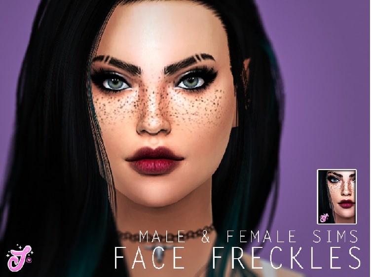 Jessi’s Face Freckles