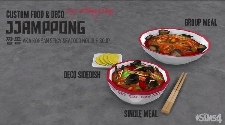 Jjamppong Korean Noodle Soup CC