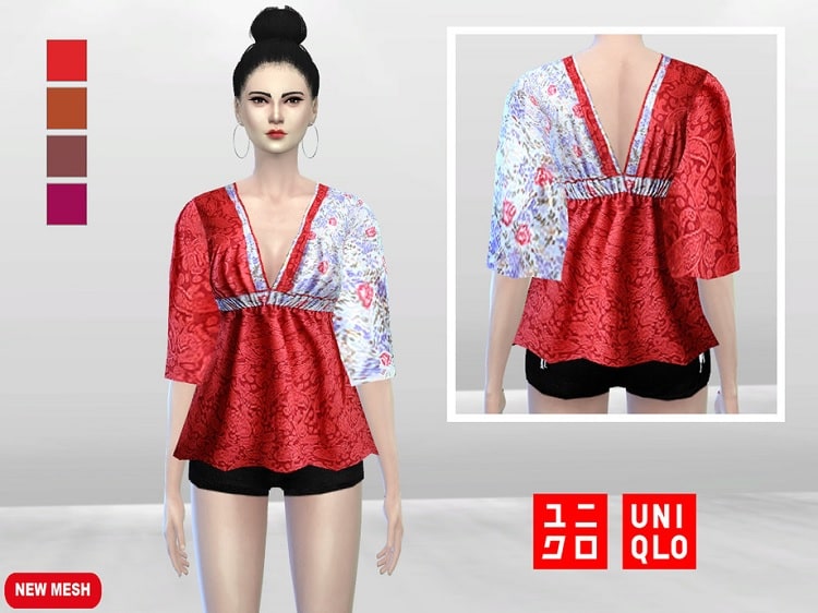 Khalifa Kimono Top