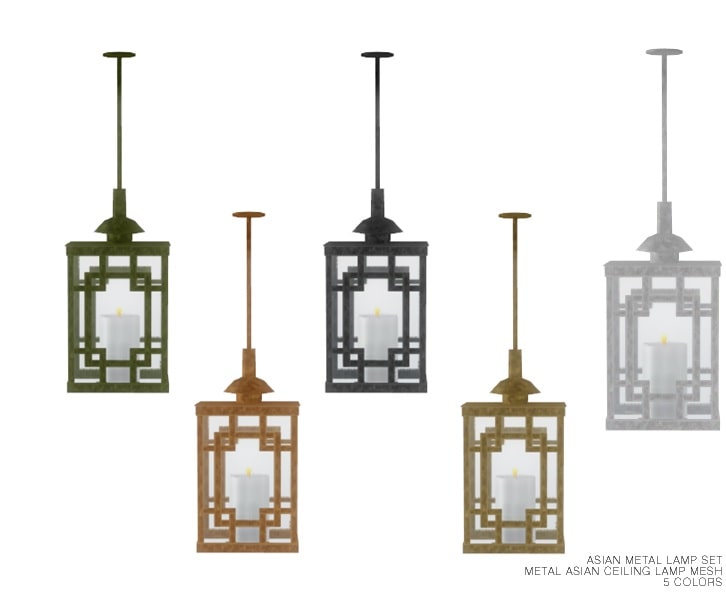 Metal Ceiling Lamps