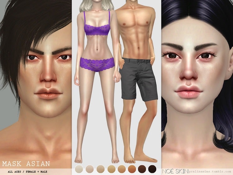 Ps Noe Skin Mask Asian