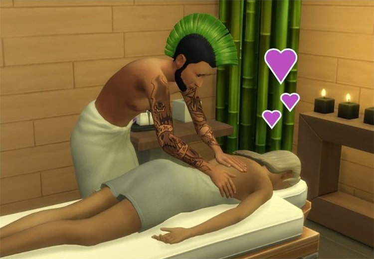 Romantic massage