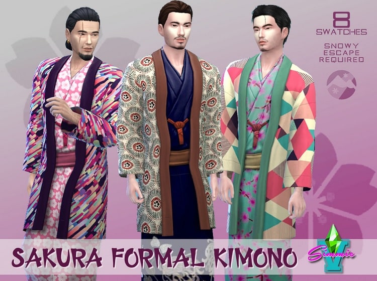 Sakura Formal Kimono by SimmieV