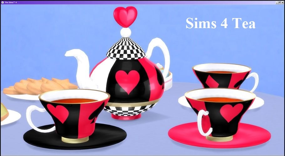 Sims 4 Tea