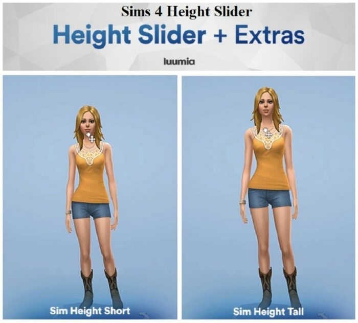 Height slider mod